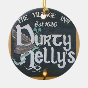 Iriska julprydnaden, Durty Nelly's & Nollaig Julgransprydnad Keramik