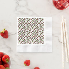 Iriska kaffebönor och shamrocks rolig design pappersservett