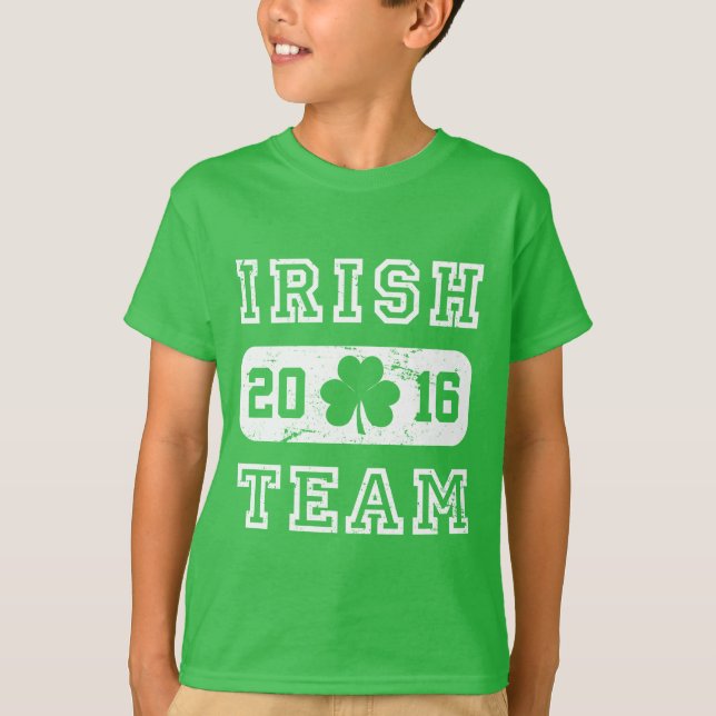 Iriska laget 2016 t-shirt (Framsida)