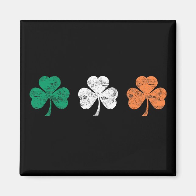 Iriska Shamrocks Magnet (Framsidan)