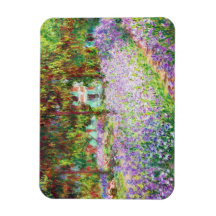 Irismen i Monets Garden Claude Monet