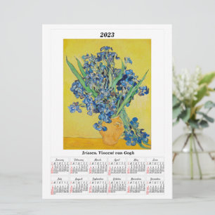 Irissen Calendar för 2023 Vincent van Gogh
