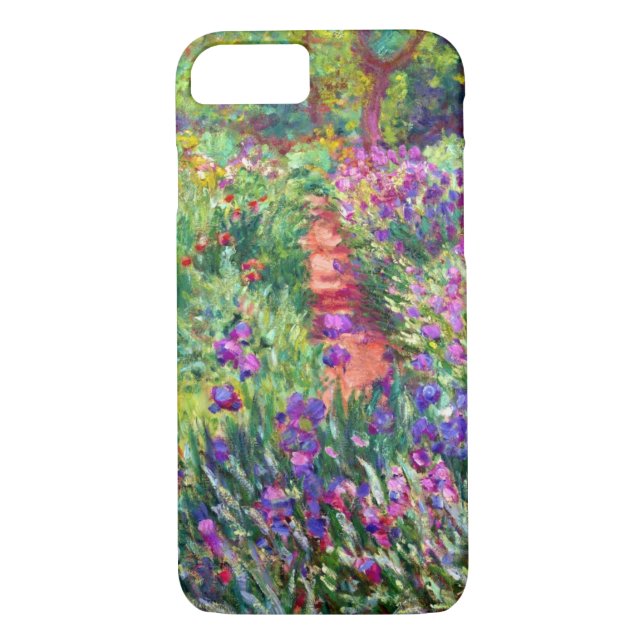 Iristrädgården vid Claude Monet Case-Mate iPhone Skal (Baksida)