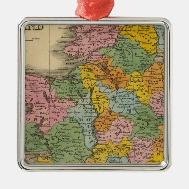 Irland 10 julgransprydnad metall (Framsidan)