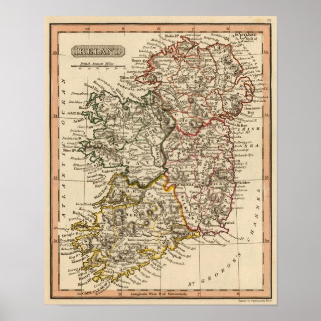 Irland 10 poster (Framsidan)