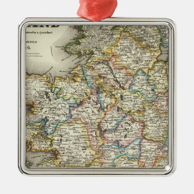 Irland 13 julgransprydnad metall (Framsidan)