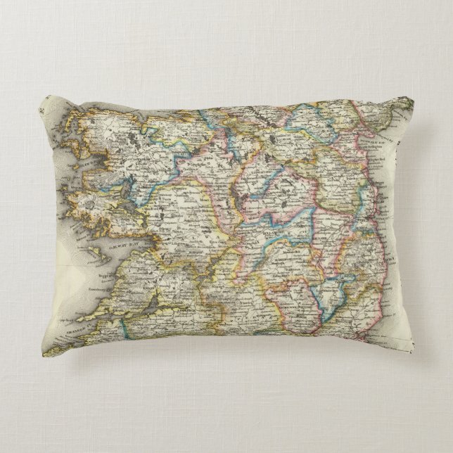 Irland 13 prydnadskudde (Framsidan)