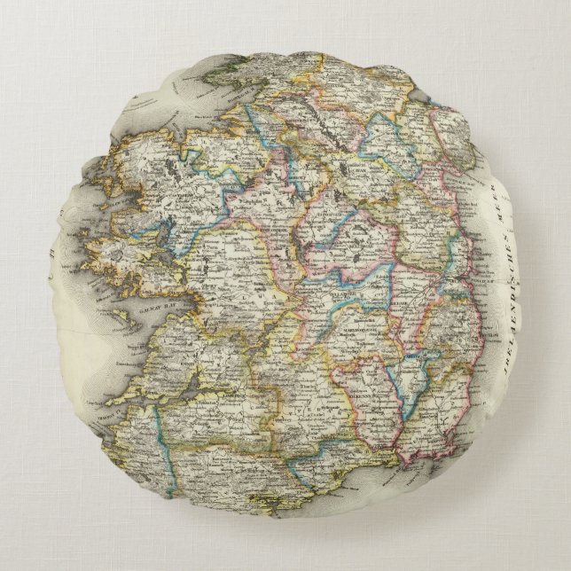 Irland 13 rund kudde (Framsidan)