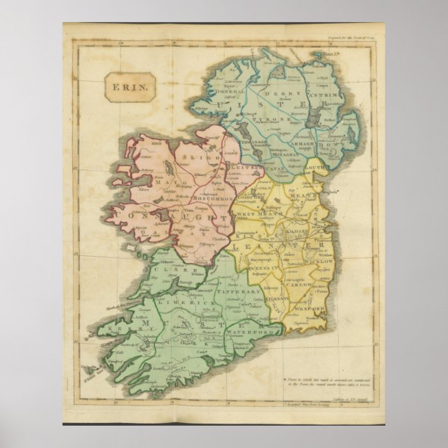 Irland 1810 poster (Framsidan)
