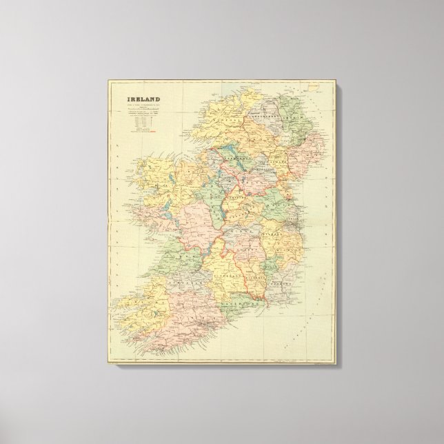 Irland 2 canvastryck (Framsida)