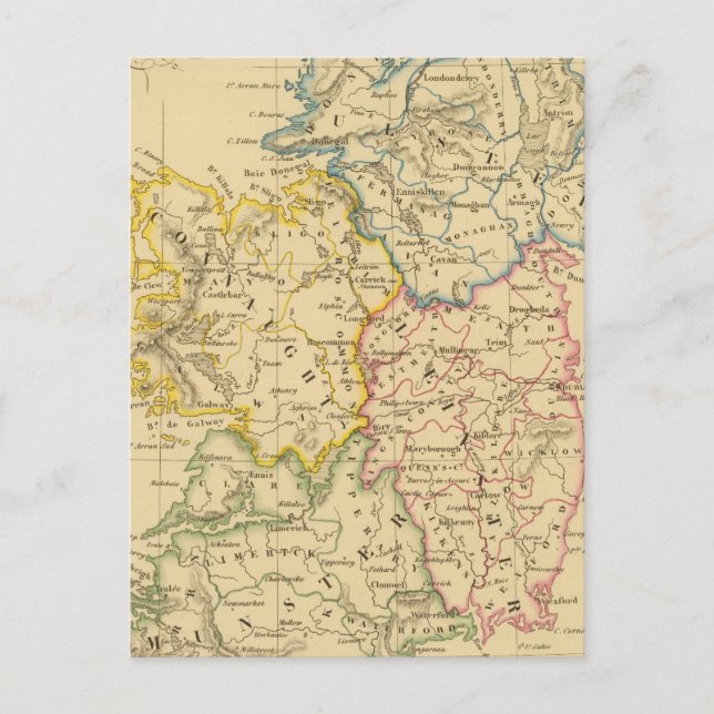 Irland 5 vykort (Framsida)