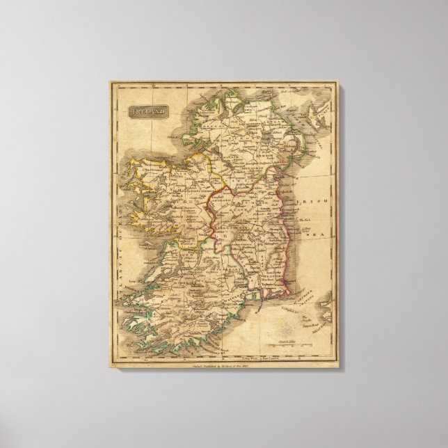 Irland 7 canvastryck (Framsida)