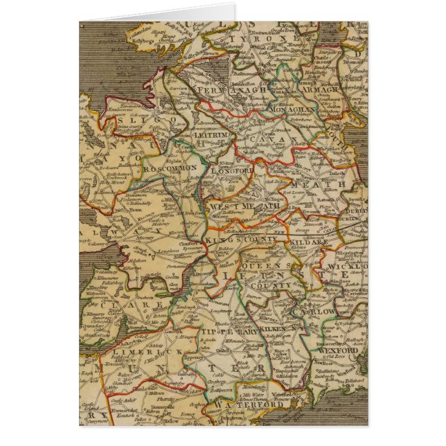 Irland 8 hälsningskort (Framsidan)