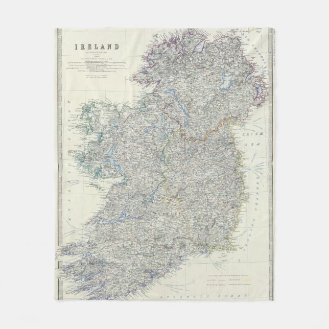 Irland 9 fleecefilt (Framsidan)