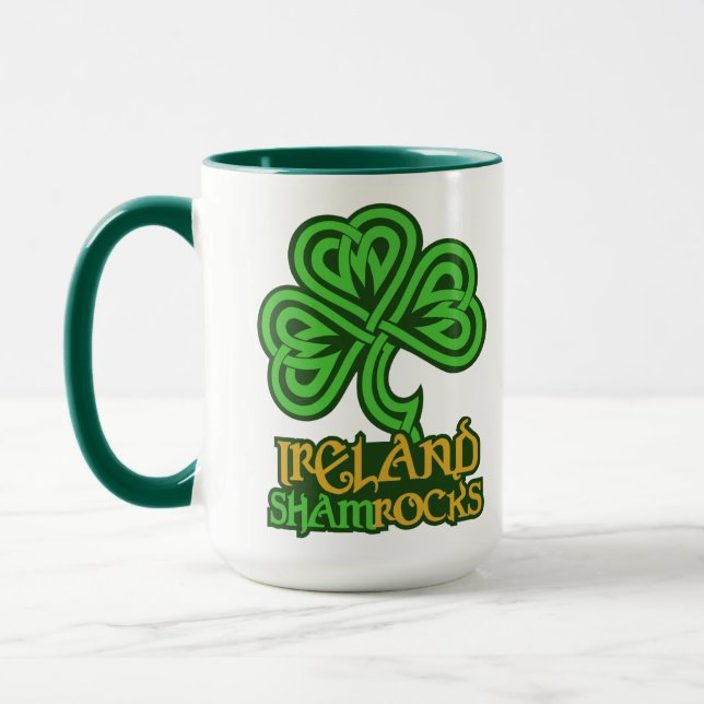 Irland anpassningsbar mugg - välj stil (Vänster)