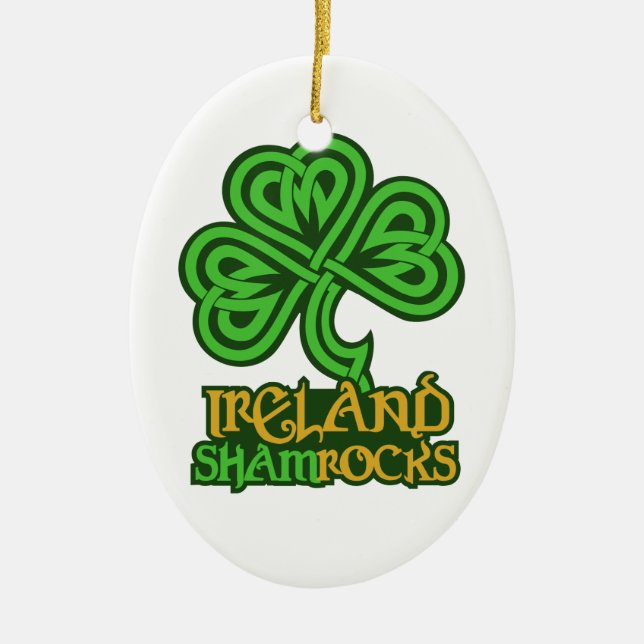 Irland anpassningsbar ornament (Framsidan)