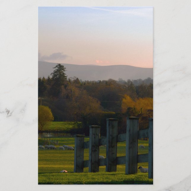 Irland är vackert brevpapper (Framsida)