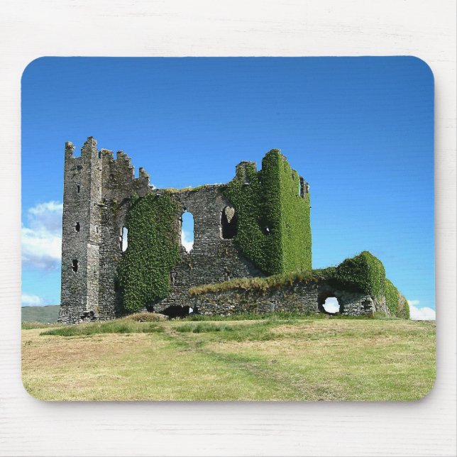 Irland Ballycarbery slott Kerry Mousepad Musmatta (Framsidan)