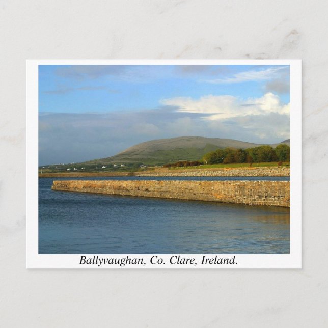 Irland - Ballyvaughan, County Clare Vykort (Framsida)