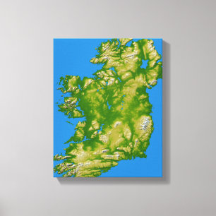Irland Canvastryck