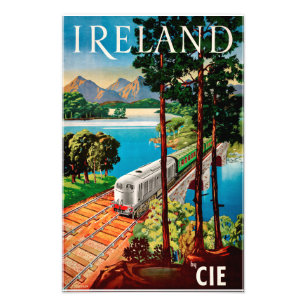 Irland CIE affisch Fototryck