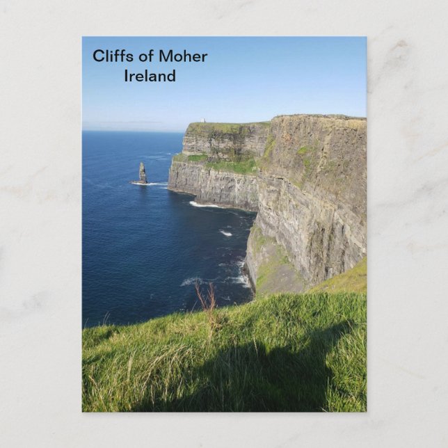 Irland, Cliffs of Moher, Co. Clare, Irland Vykort (Framsida)