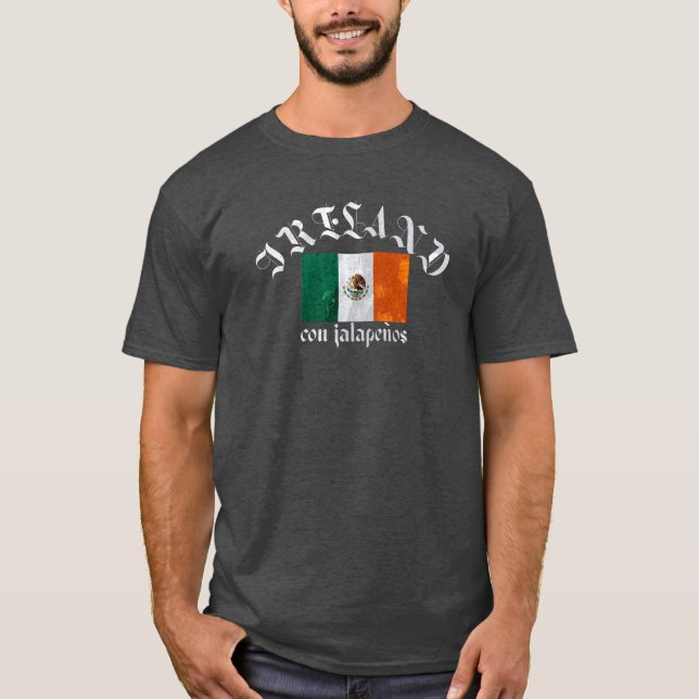 IRLAND con jalapenos, Vintage T Shirt (Framsida)