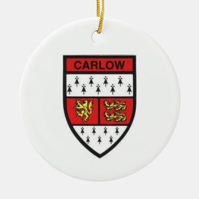 Irland County Carlow juldekoration (Framsidan)