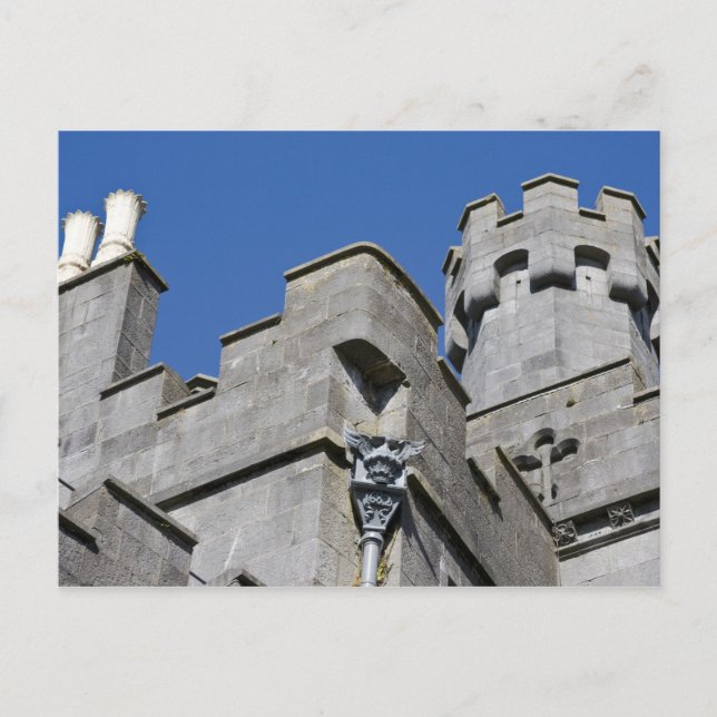 Irland, County Kilkenny, medeltida slott. Vykort (Framsida)