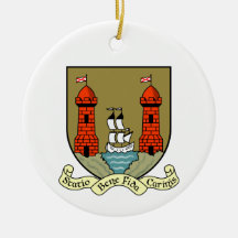 Irland County Kork jul Ornament
