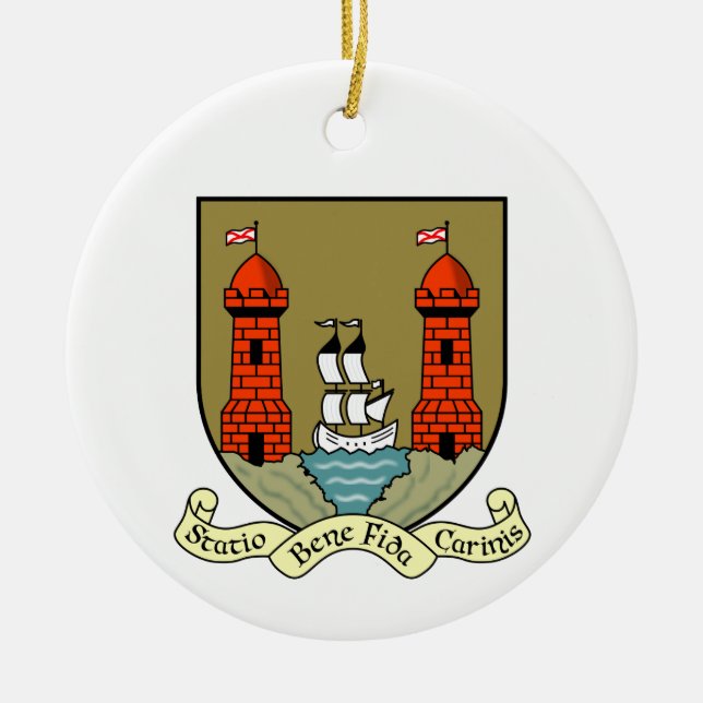 Irland County Kork jul Ornament (Framsidan)