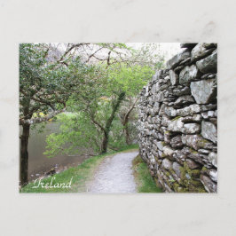 Irland, County Kork, Stone Wall, Photography Vykort