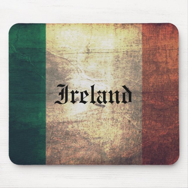 Irland Distress Flagga Musmatta (Framsidan)