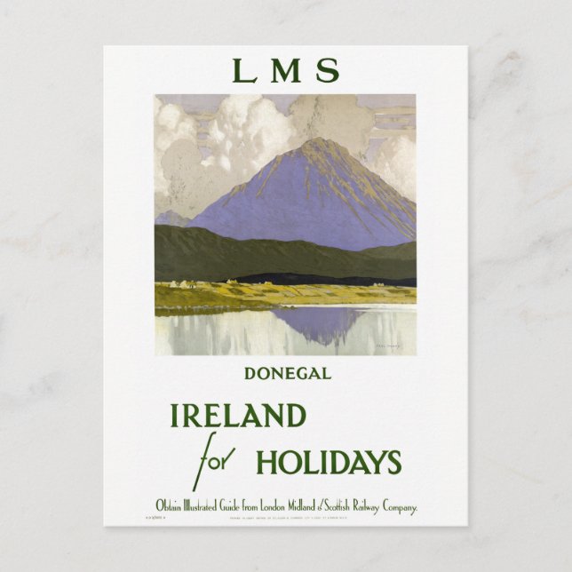 Irland Donegal Restaurert Antik Resor Posters Vykort (Framsida)