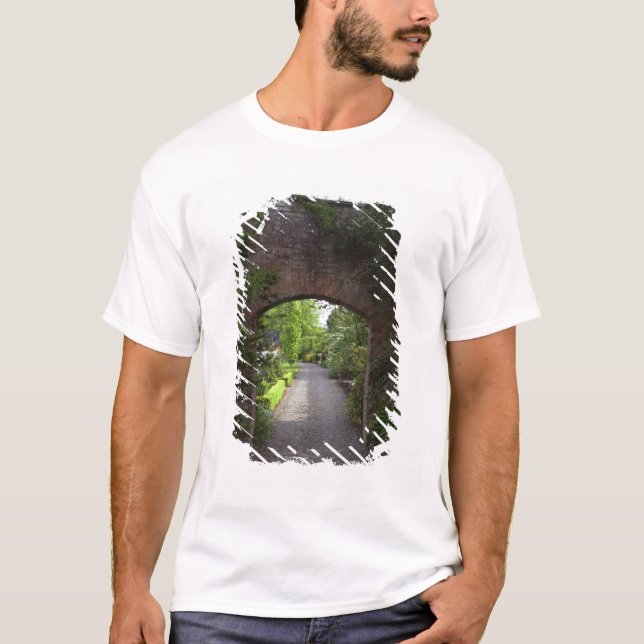 Irland, Dromoland Castle mycket grönt Tee Shirt (Framsida)