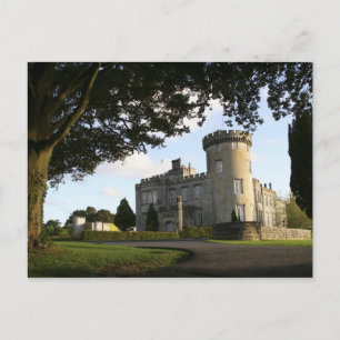 Irland, Dromoland Castle sidoentré. Vykort