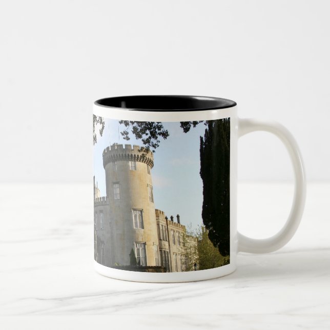 Irland, Dromoland Castle sidoingång. Två-Tonad Mugg (Höger)