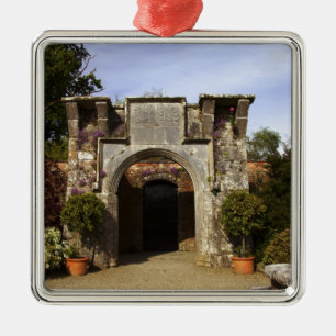 Irland, Dromoland Castle Walled Garden Julgransprydnad Metall