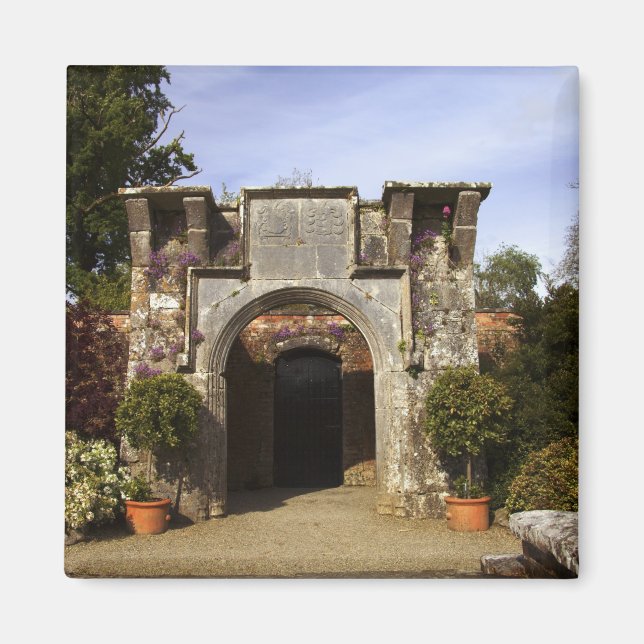 Irland, Dromoland Castle Walled Garden Magnet (Framsidan)