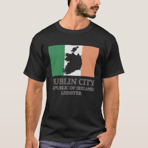 Irland Dublin City Leinster T Shirt