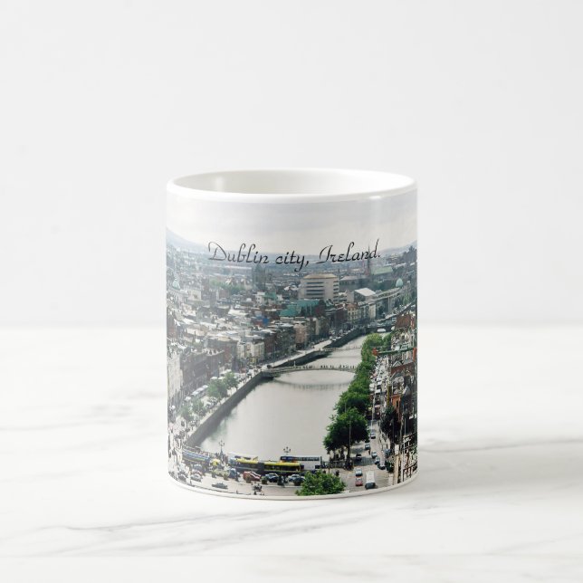 Irland Dublin City skyline Kaffemugg (Center)