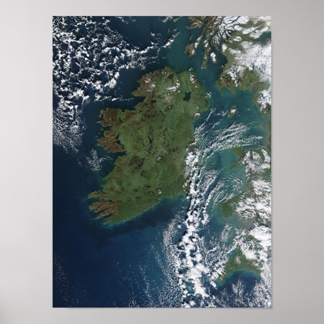 Irland enligt ISS Poster (Framsidan)