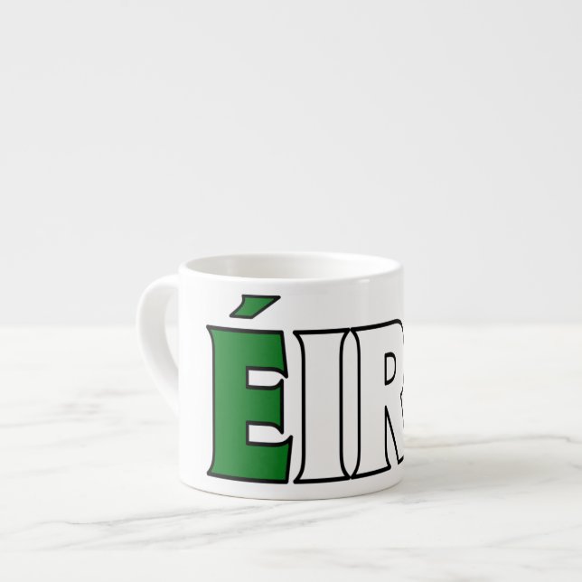 Irland espresso espressomugg (Framsida vänster)