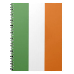 Irland flagga anteckningsbok