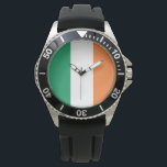 Irland Flagga Armbandsur<br><div class="desc">Irlands,  Irlands,  flagga,  Irlands,  gröntens,  orangens,  Irlands,  Flagga,  vita,  land,  nationella,  officiell,  symbol,  suverän,  firande,  frihet,  oberoende,  oberoende,  frihet,  helgdag,  färg,  ikon,  banderoll,  vektor,  exakthet,  dimensioner,  proportioner, </div>