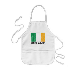 Irland flagga barnförkläde