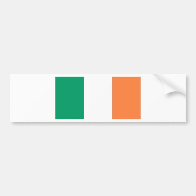 Irland Flagga Bildekal (Framsidan)