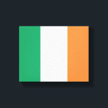 Irland Flagga Canvastryck<br><div class="desc">Irlands,  Irlands,  flagga,  Irlands,  gröntens,  orangens,  Irlands,  Flagga,  vita,  land,  nationella,  officiell,  symbol,  suverän,  firande,  frihet,  oberoende,  oberoende,  frihet,  helgdag,  färg,  ikon,  banderoll,  vektor,  exakthet,  dimensioner,  proportioner, </div>