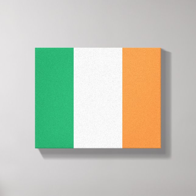 Irland Flagga Canvastryck (Framsida)