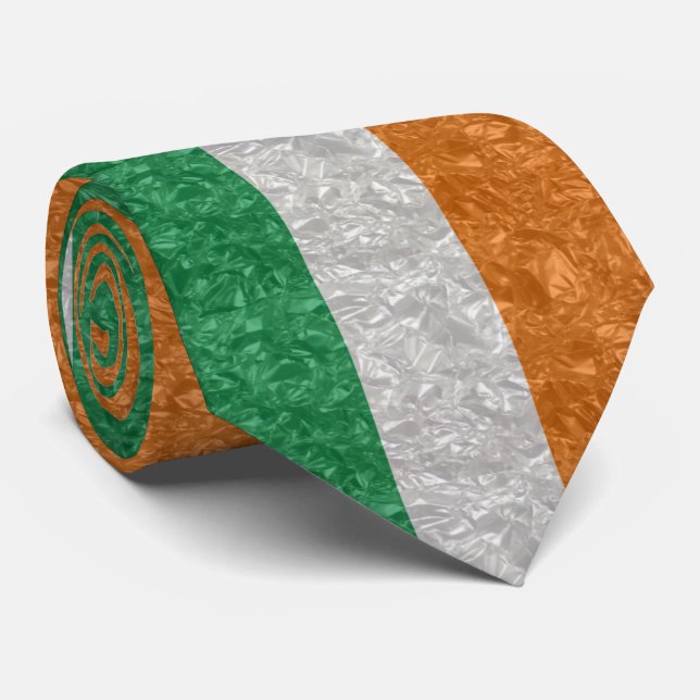 Irland Flagga - Crinkled Slips (Rullad)